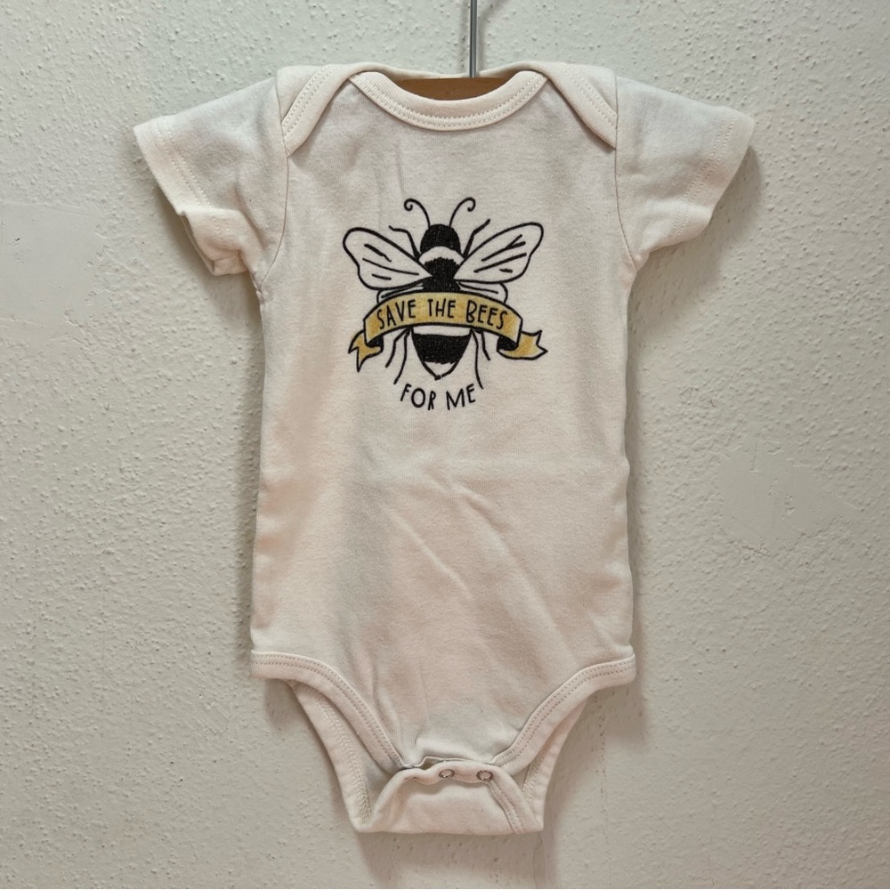 $5/add - Organic cotton onesie